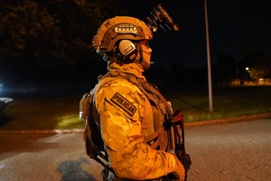 Policjanci Samodzielnego Pododdziału Kontrterorystycznego we Wrocławiu
