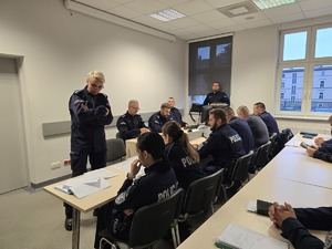 szkolenie w sali wykładowej