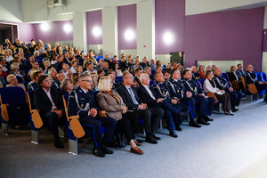 Uroczystość obchodów 35-lecia powstania Niezależnego Samorządnego Związku Zawodowego Policjantów w Świdnicy.