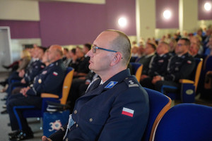 Uroczystość obchodów 35-lecia powstania Niezależnego Samorządnego Związku Zawodowego Policjantów w Świdnicy.