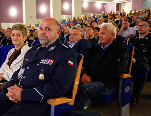 Uroczystość obchodów 35-lecia powstania Niezależnego Samorządnego Związku Zawodowego Policjantów w Świdnicy.
