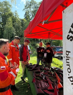 stoisko promocyjne podczas imprezy