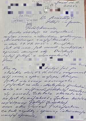treść podziękowań w załączonej deskrypcji