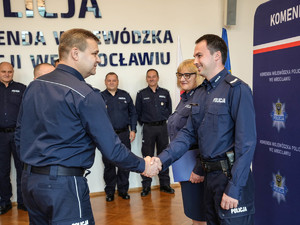 Wręczenie nagród i wyróżnień za udział w zawodach policyjnych na szczeblu wojewódzkim i krajowym
