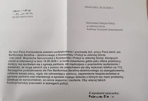 treść podziękowań w załączonej deskrypcji