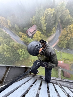 ćwiczenia kontrterrorystów