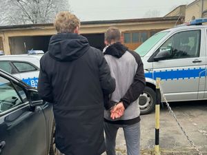 zatrzymany z policjantem