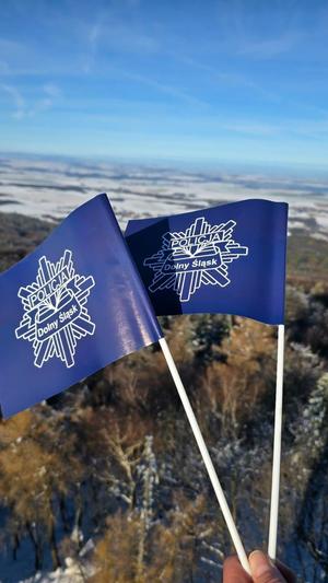 chorągiewki dolnośląskiej policji