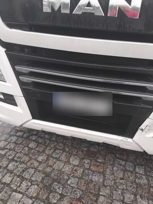 samochód ciężarowy MAN