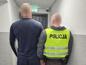 zatrzymany z policjantem