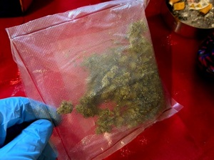 marihuana w woreczku