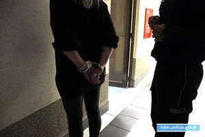 zabezpieczone narkotyki w woreczku