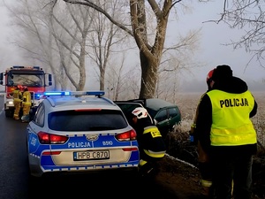 zdjęcie z miejsca kolizji