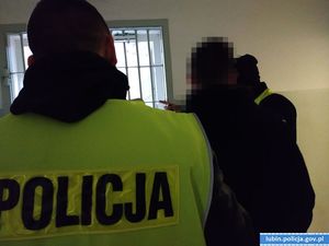 zatrzymany z policjantem