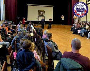 policjanci wspierają bezpieczny finał WOŚP szkoląc wolontariuszy