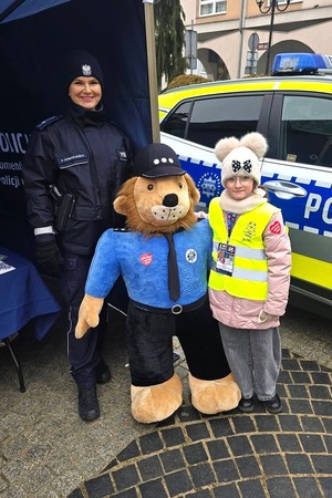 Policjanci miast dolnego śląska podczas 34. finału WOŚP