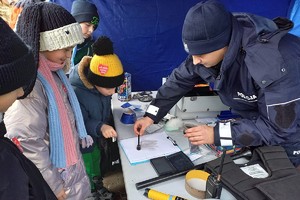 Policjanci miast dolnego śląska podczas 34. finału WOŚP