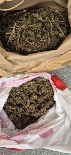 pół kilograma narkotyków w worku