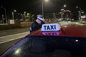 nocne kontrole drogowe taksówek