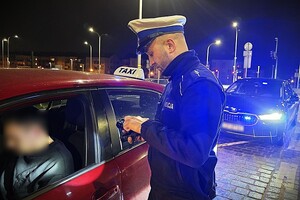 nocne kontrole drogowe taksówek