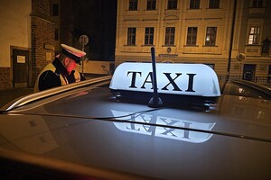 nocne kontrole drogowe taksówek