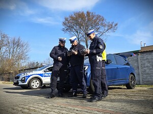 kontrola drogowa policjantów