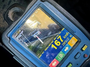 ręczny rejestrator prędkosci