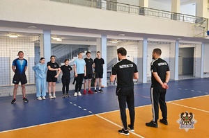 Test sprawności fizycznej dla uczniów klasy mundurowej