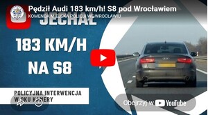Zdjęcie pojazdu z napisem o przekroczonej prędkości