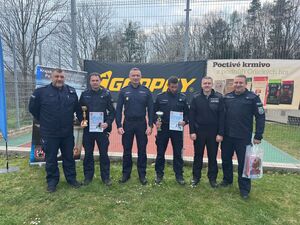 Reprezentacja funkcjonariuszy garnizonu dolnośląskiej Policji już po raz kolejny na podium Międzynarodowych Zawodów Kynologicznych zorganizowanych w Czechach