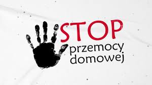 napis: stop przemocy domowej
