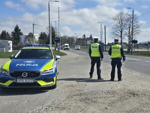 kontrole drogowe na drodze DK35