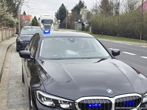 kontrole drogowe na drodze DK35