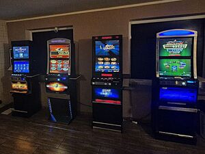 Nielegalne automaty i zatrzymany mężczyzna