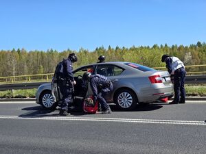 akcja przy aucie