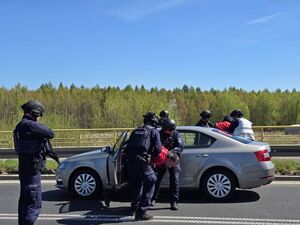 akcja przy aucie