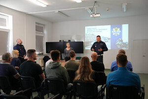 spotkanie niemieckich policjantów z polskimi