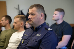 spotkanie niemieckich policjantów z polskimi