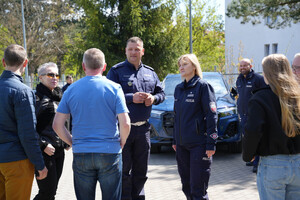 spotkanie niemieckich policjantów z polskimi