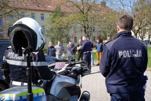 spotkanie niemieckich policjantów z polskimi