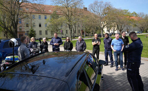 spotkanie niemieckich policjantów z polskimi