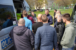 spotkanie niemieckich policjantów z polskimi