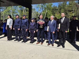 Zdjęcia z uroczystości otwarcia nowej Komendy Powiatowej Policji w Polkowicach