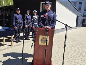 Zdjęcia z uroczystości otwarcia nowej Komendy Powiatowej Policji w Polkowicach