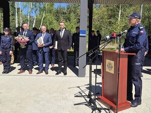 Zdjęcia z uroczystości otwarcia nowej Komendy Powiatowej Policji w Polkowicach