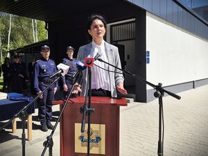 Zdjęcia z uroczystości otwarcia nowej Komendy Powiatowej Policji w Polkowicach