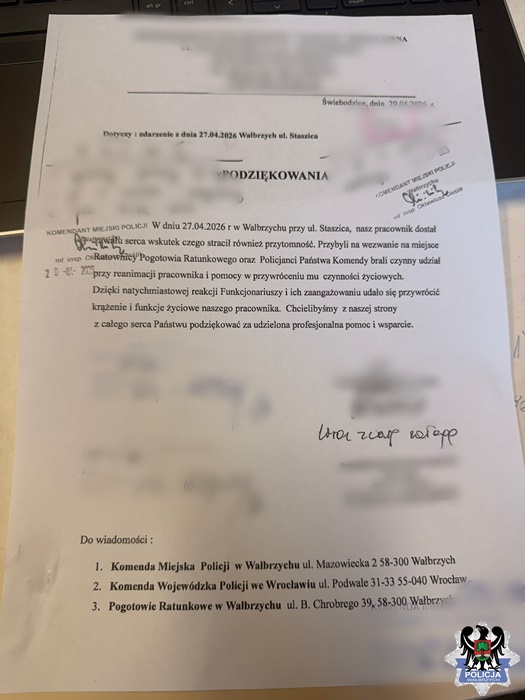 podziękowania
