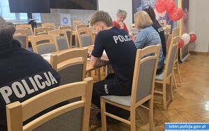 Kolejne wspólne działania z Fundacją DKMS. Tym razem „Policjanci z Lubina łączą siły dla Damiana”