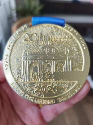 Podinsp. Piotr Galicki ukończył prestiżowy bieg - 20 km de Bruxelles