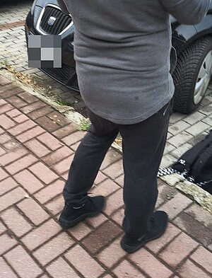 nogi mężczyzny